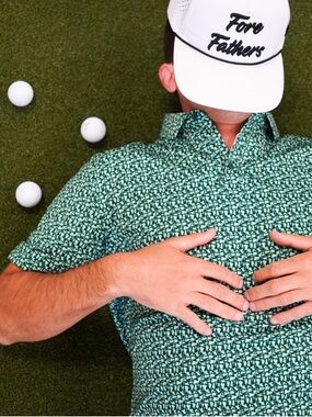 FORE FATHERS GOLF POLO     NWOT